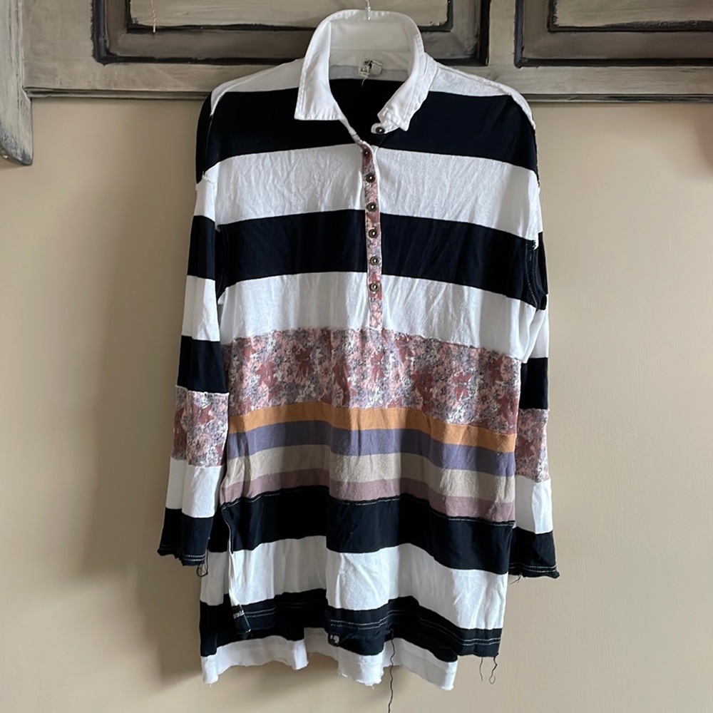 Free People Rugby Polo